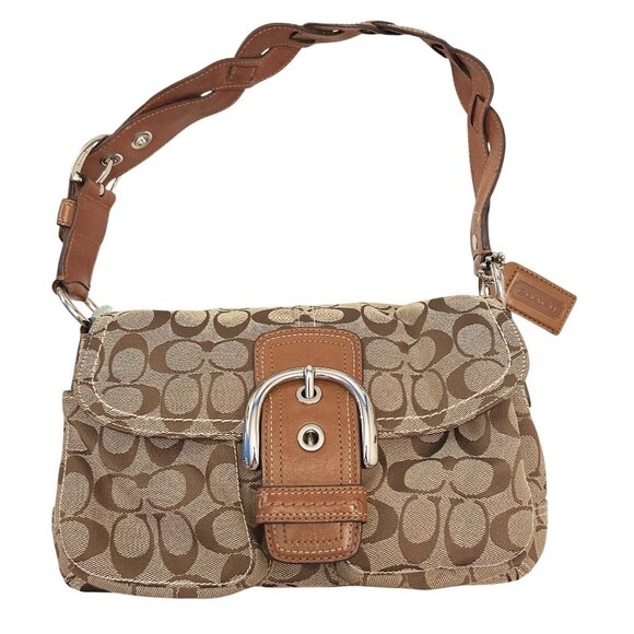 COACH Soho Signature Pocket Shoulder Bag, style number A0869‑11862 Y2K - Picture 1 of 16